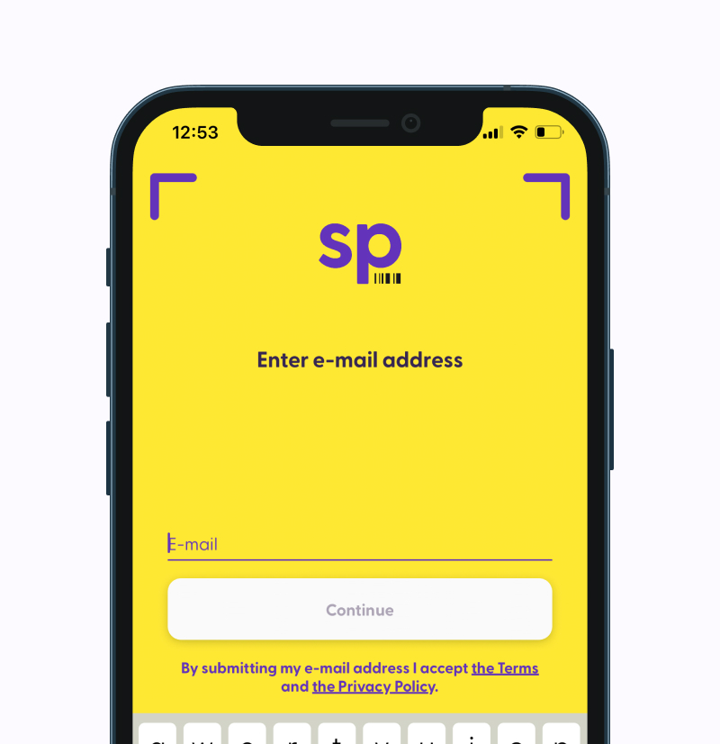 shopreme Scan & Go demo app registration