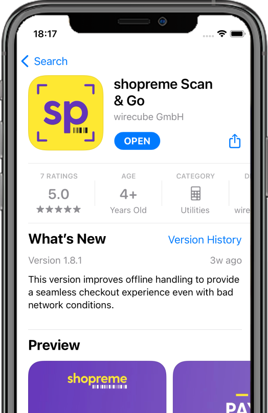 shopreme Scan & Go in the App Store